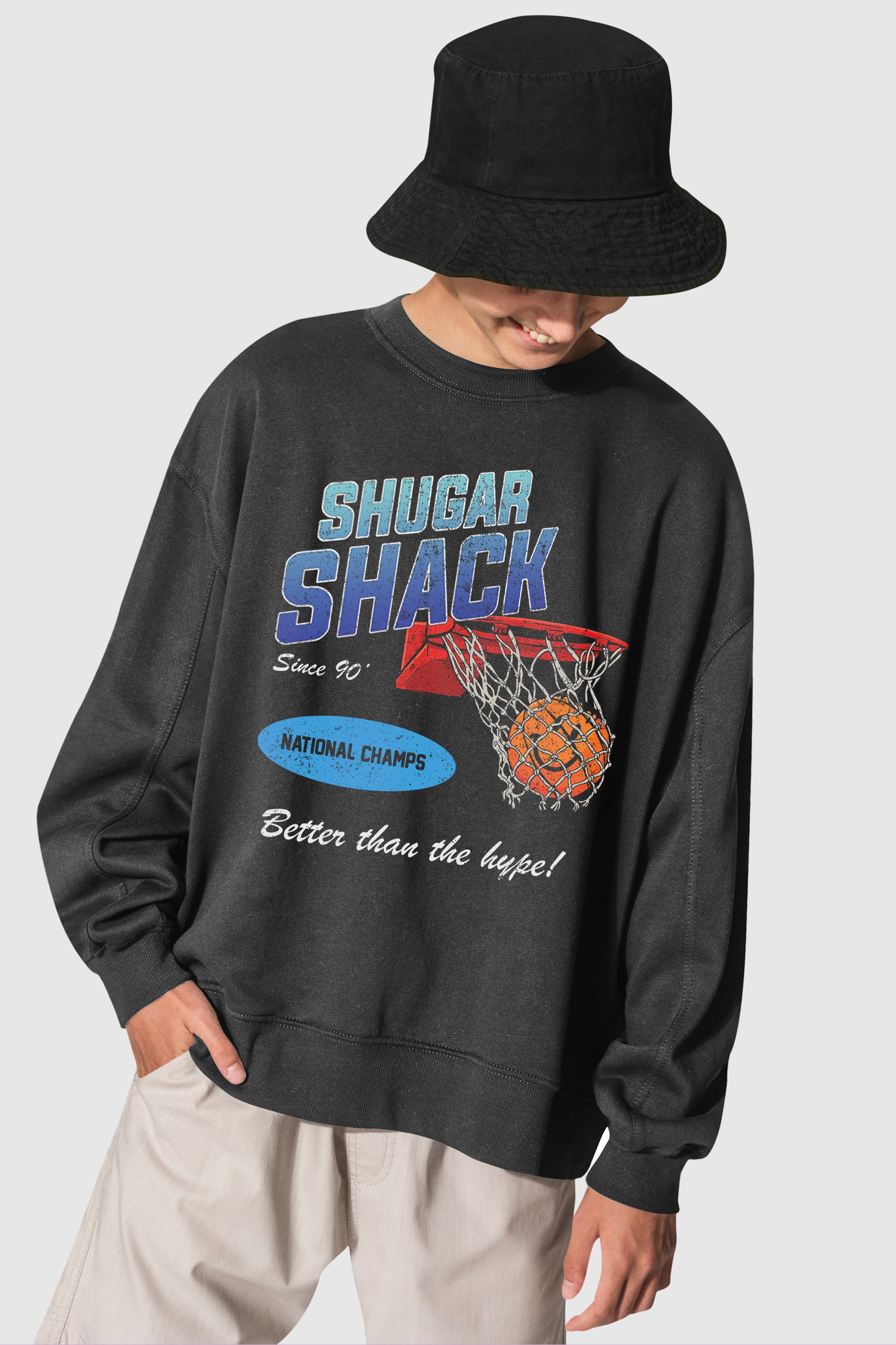 Shugar Shack Vintage Hoops Crewneck