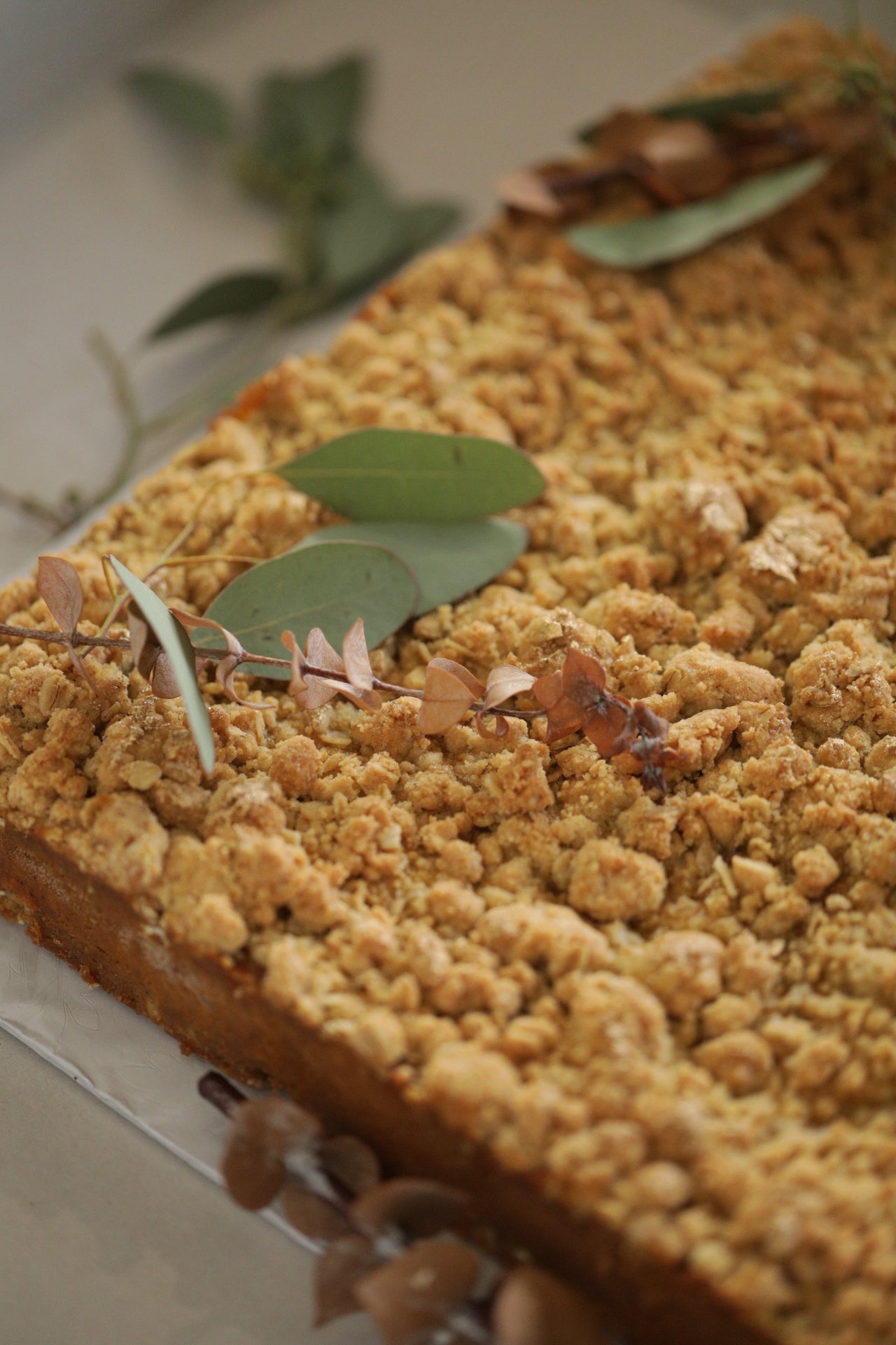 Pumpkin Oatmeal Cobbler (by the slab)