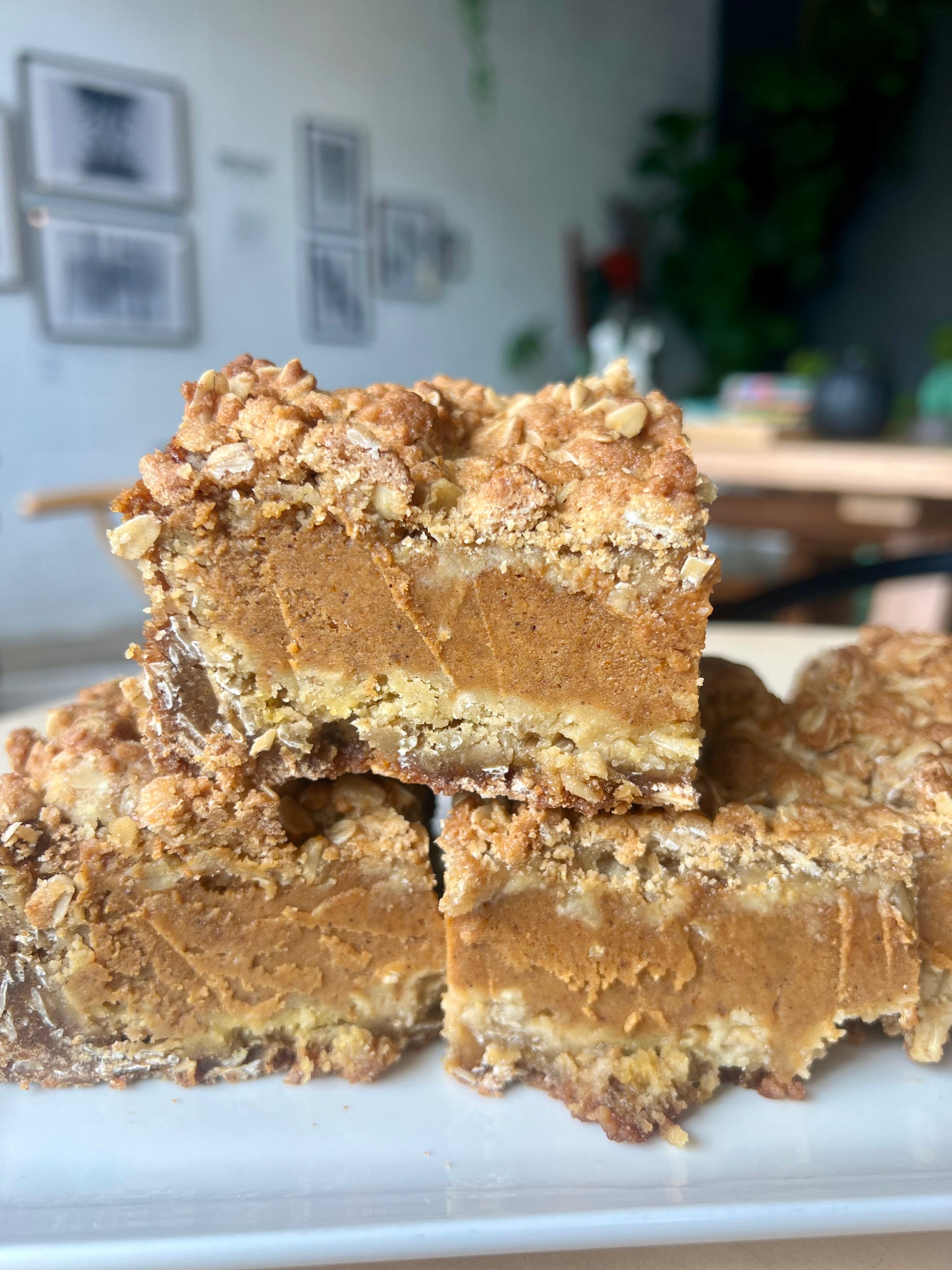 Pumpkin Oatmeal Cobbler (by the slab)