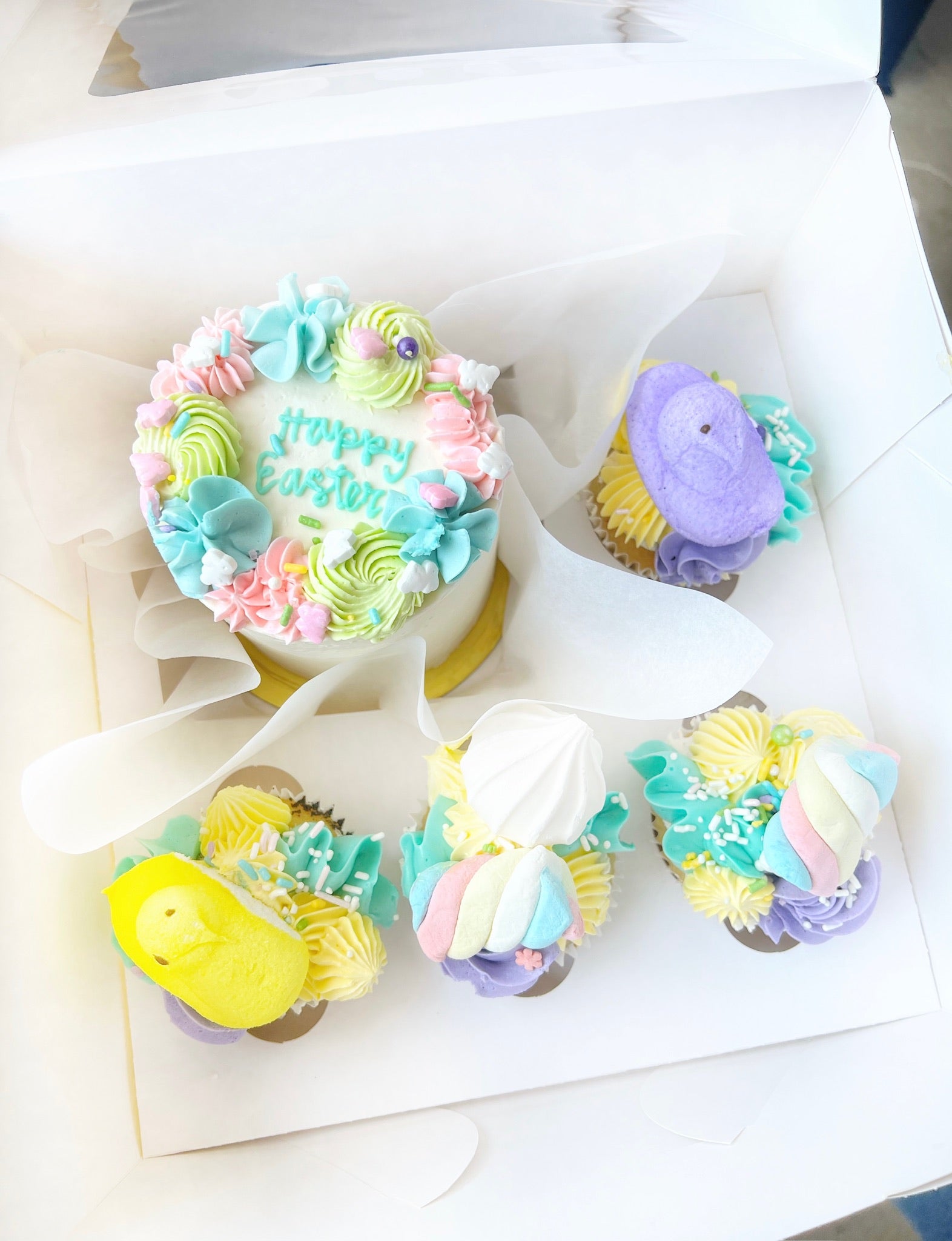 Easter Mini Cake & Cupcake Box