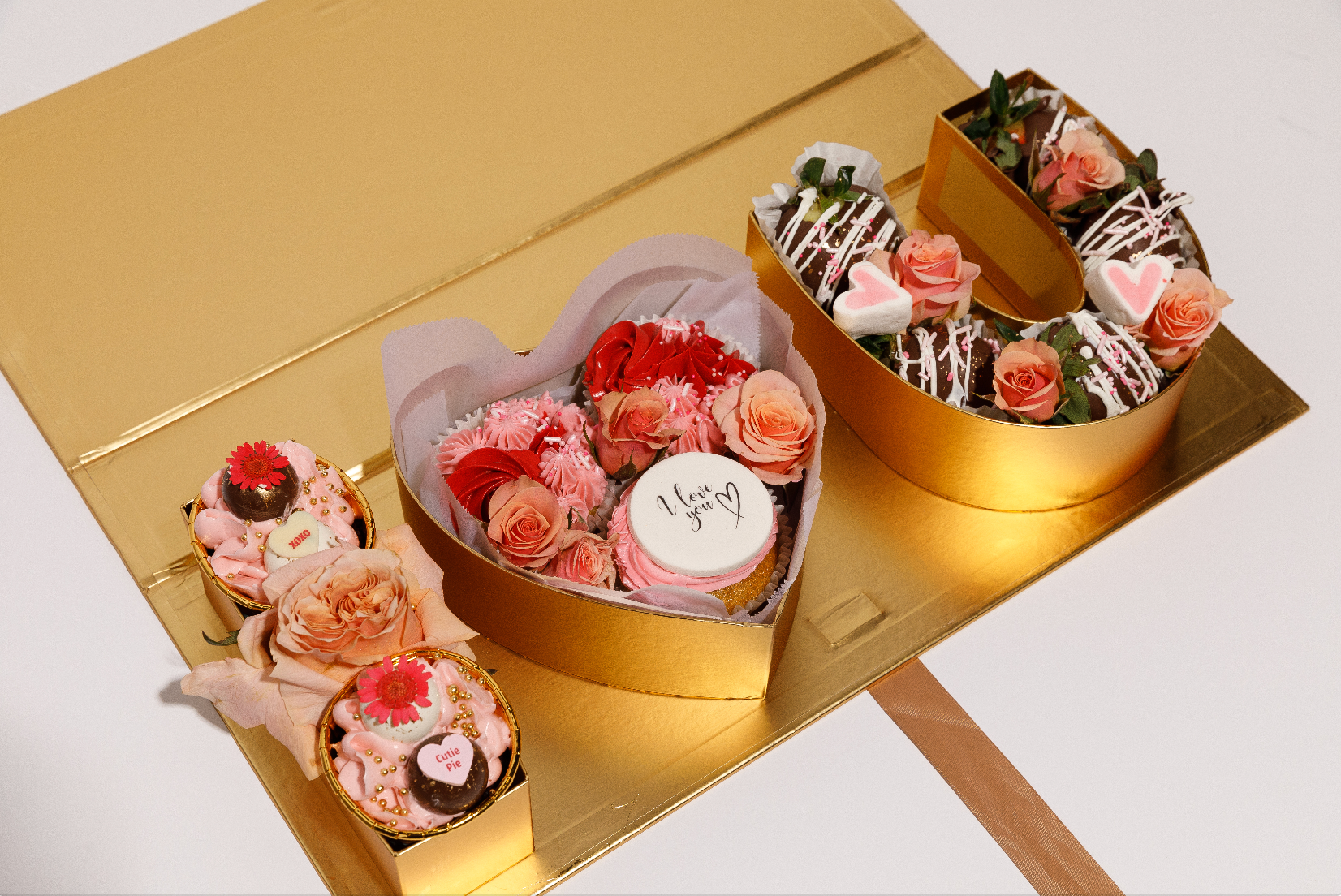 The I LOVE U Premium Dessert Box (Pickup or Delivery LA/OC)