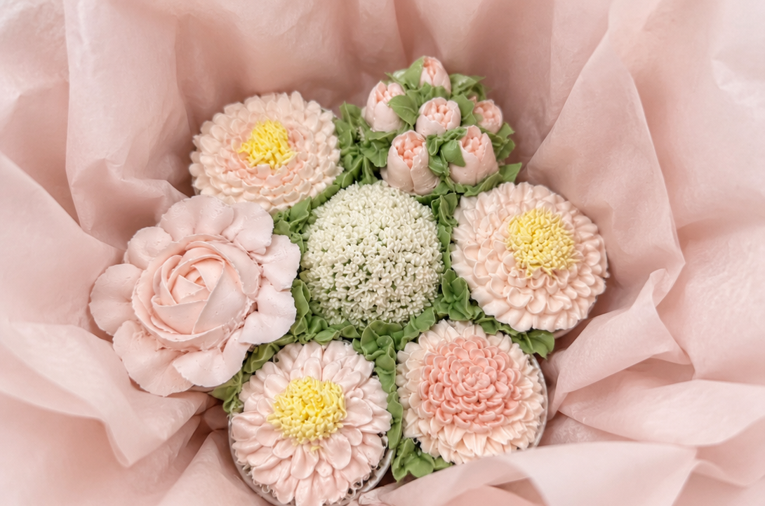 Mother's Day Floral Cupcake Bouquet (Pickup Only)